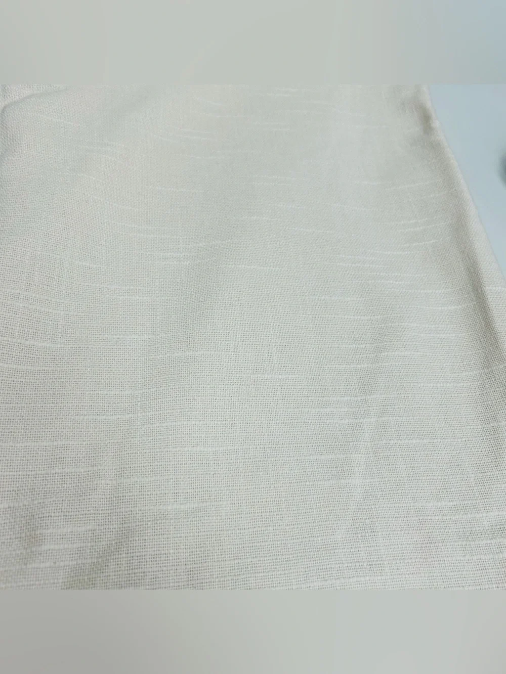 QUINCE Set Of 2 48x84 Cotton Slub Curtains Natural 9265